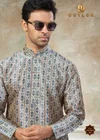 Outluk Vol 141 Silk Digital Printed Kurta And Pajama Mens Wear Manufacturers 141001 To 141008